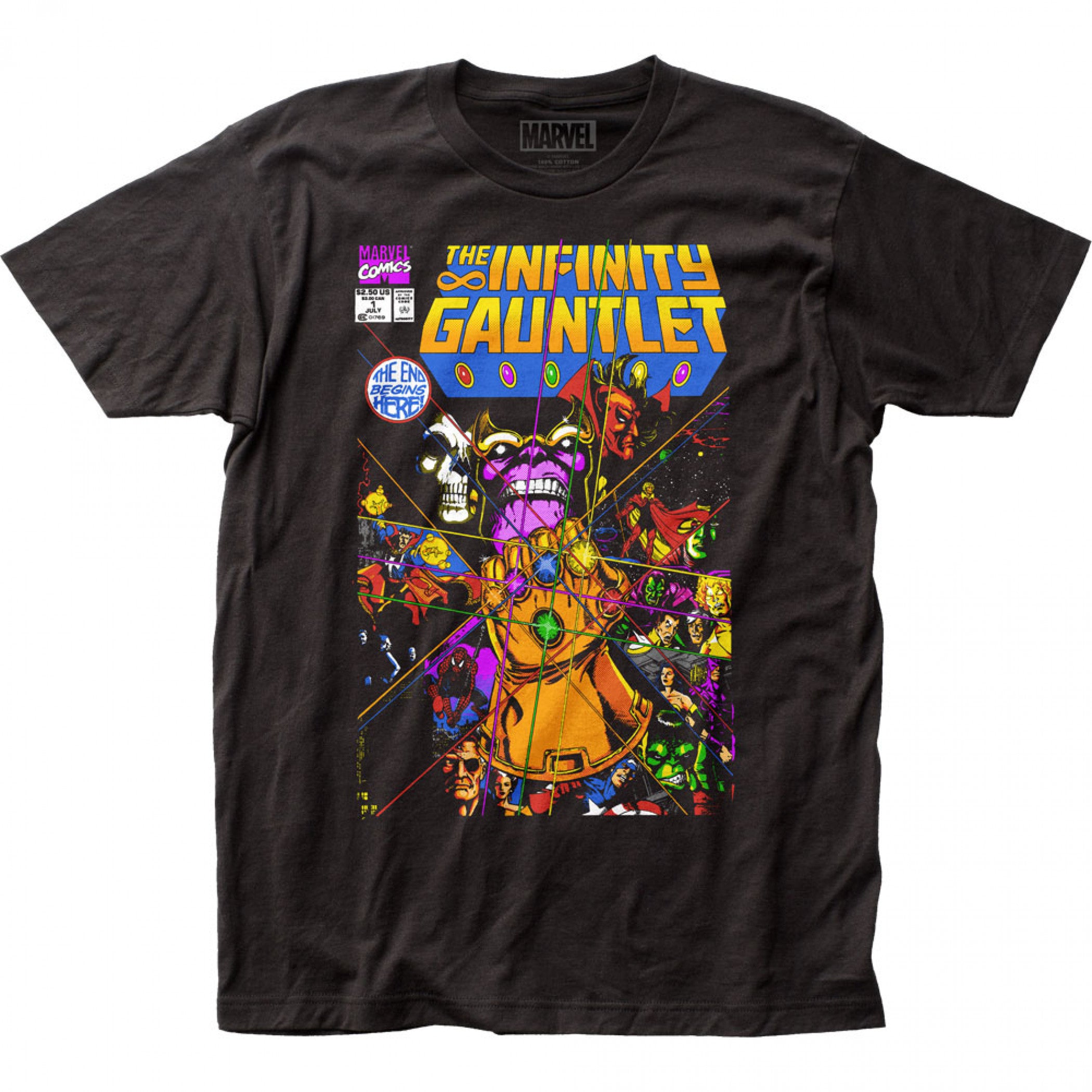 The Infinity Gauntlet #1 Comic Cover Men's T-Shirt