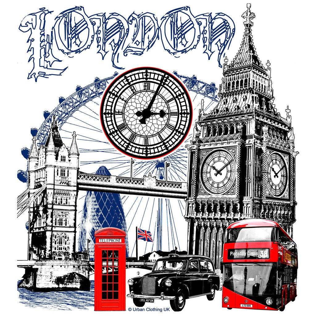 UA London Calling Technicolour Men's T-shirt ()