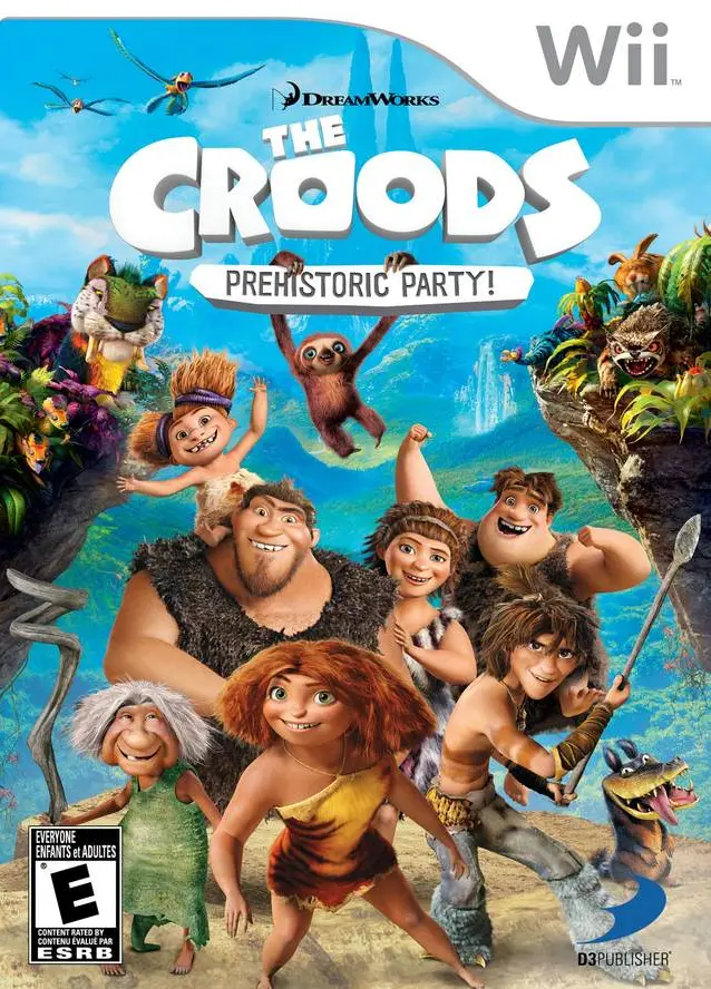 The Croods: Prehistoric Party! WII