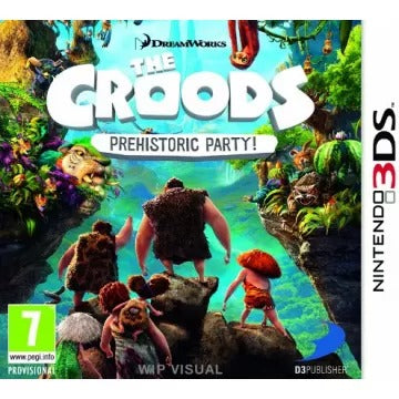 The Croods: Prehistoric Party! Nintendo 3DS