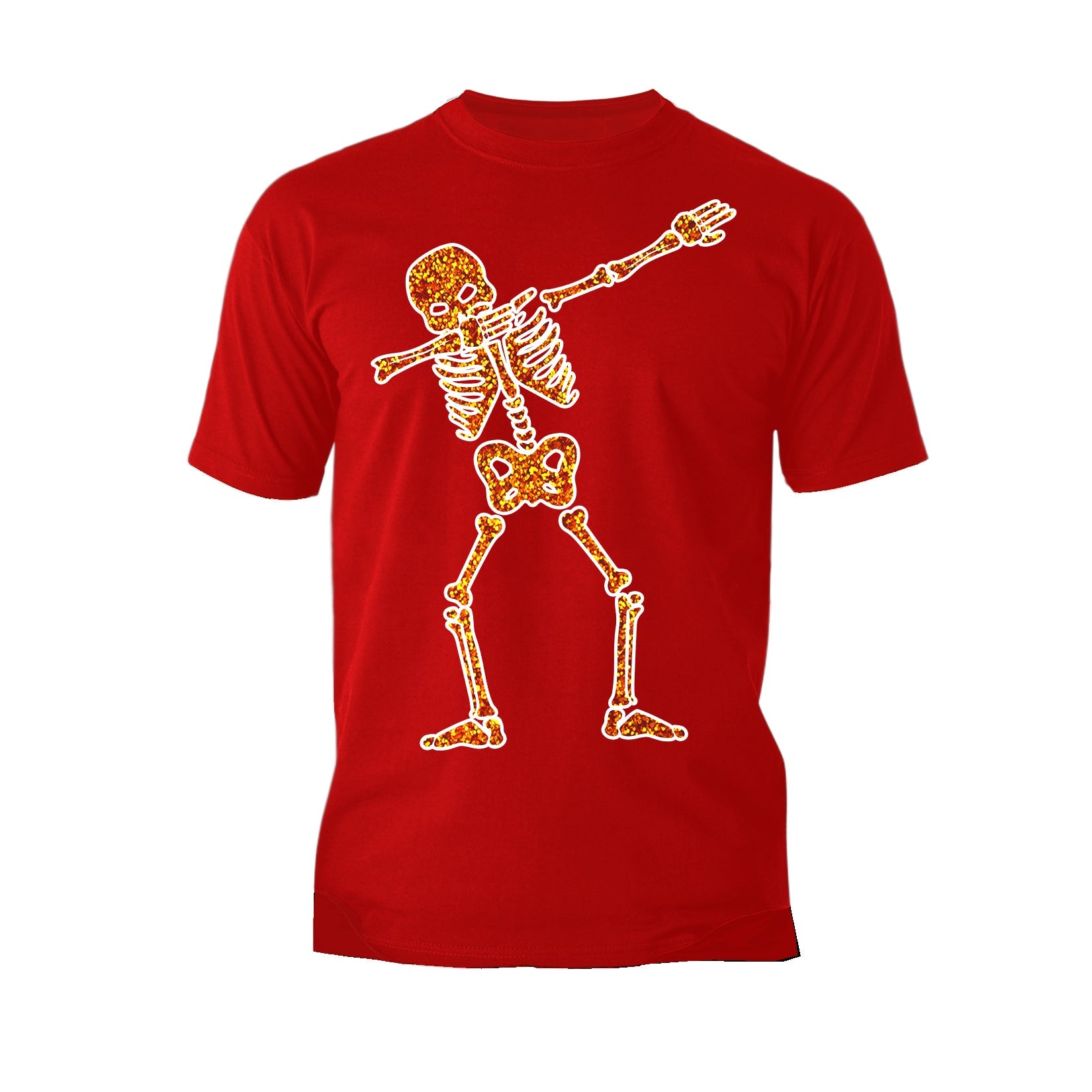 Halloween Day Of The Dead Dabbing Skeleton Official Men's T-shirt