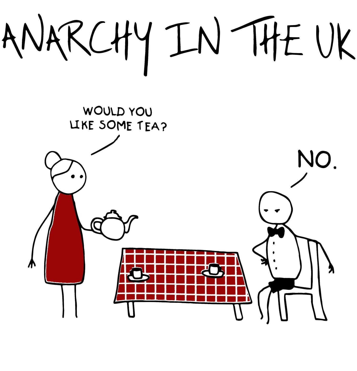 UA Just for Lolz Anarchy in the UK Men's T-shirt ()