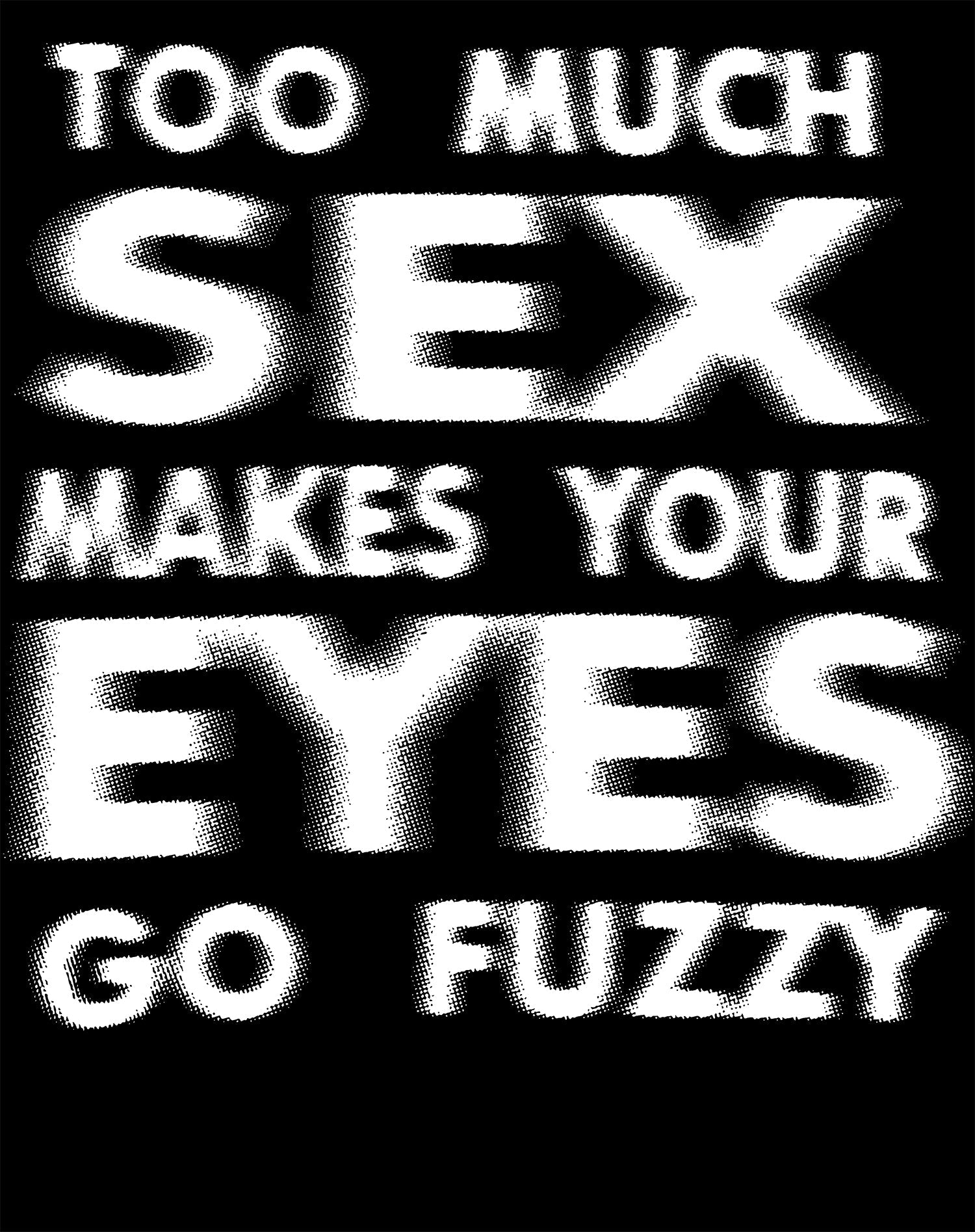 UA Just for Lolz Too Much Sex Men's T-shirt ()