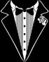 UA Just for Lolz Tuxedo Men's T-shirt ()