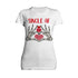 Valentine Graphic Love Rebels Single AF Skeleton Heart Dark Women's T-shirt