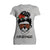 Valentine Graphic Rockabilly Rose & Wild Rock 'n' Roll Hearts Women's T-shirt