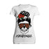 Valentine Graphic Rockabilly Rose & Wild Rock 'n' Roll Hearts Women's T-shirt