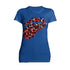 Valentine Retro Leopard Kiss & Rock 'n' Roll Playful Tongue Women's T-shirt