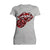 Valentine Retro Leopard Kiss & Rock 'n' Roll Playful Tongue Women's T-shirt