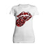 Valentine Retro Leopard Kiss & Rock 'n' Roll Playful Tongue Women's T-shirt