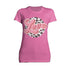 Valentine Retro Leopard Print Chic 70's Record Love Women's T-shirt