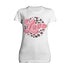 Valentine Retro Leopard Print Chic 70's Record Love Women's T-shirt