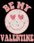 Valentine Retro Love Vintage Cute Heart Face Women's T-shirt