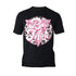 Valentine Retro Vintage Animal Print Pink & Sassy Disc Men's T-shirt