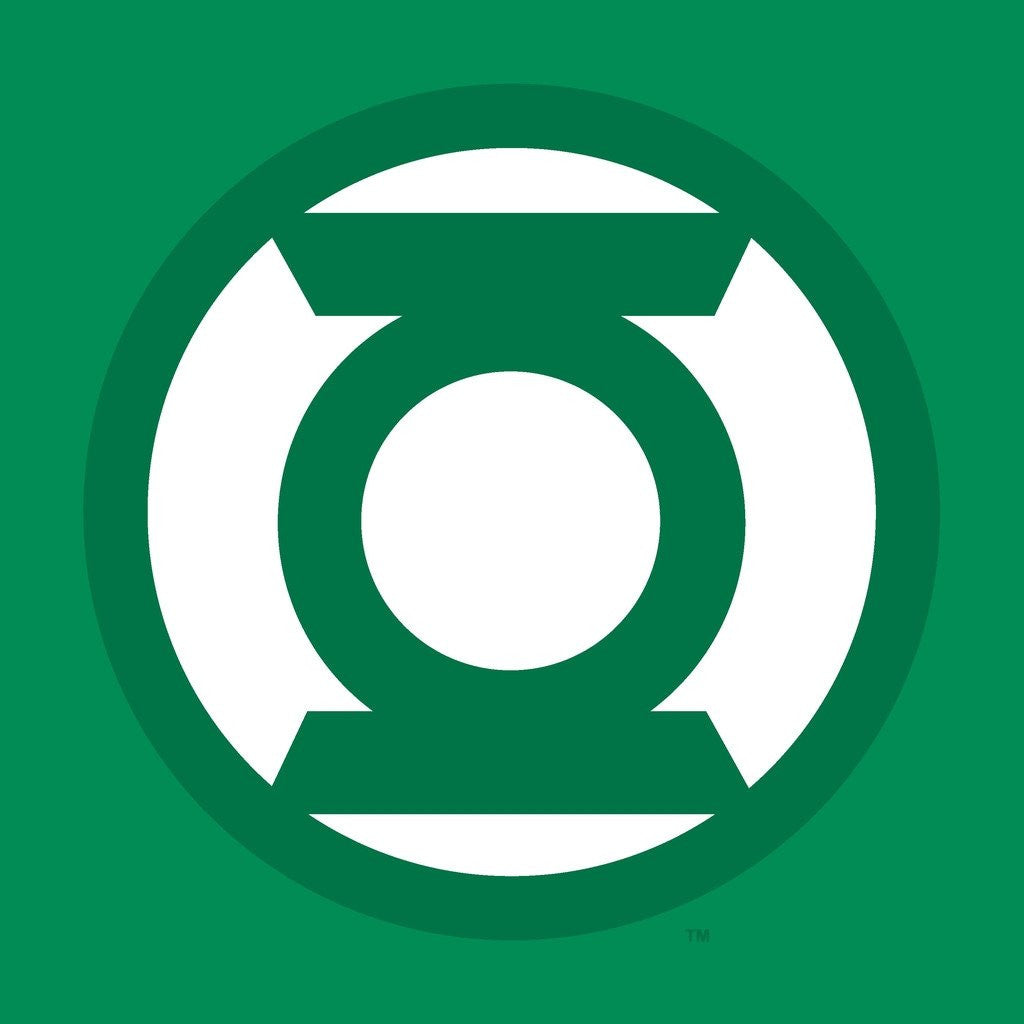 DC Comics  Lantern Logo Official Men's T-shirt ()