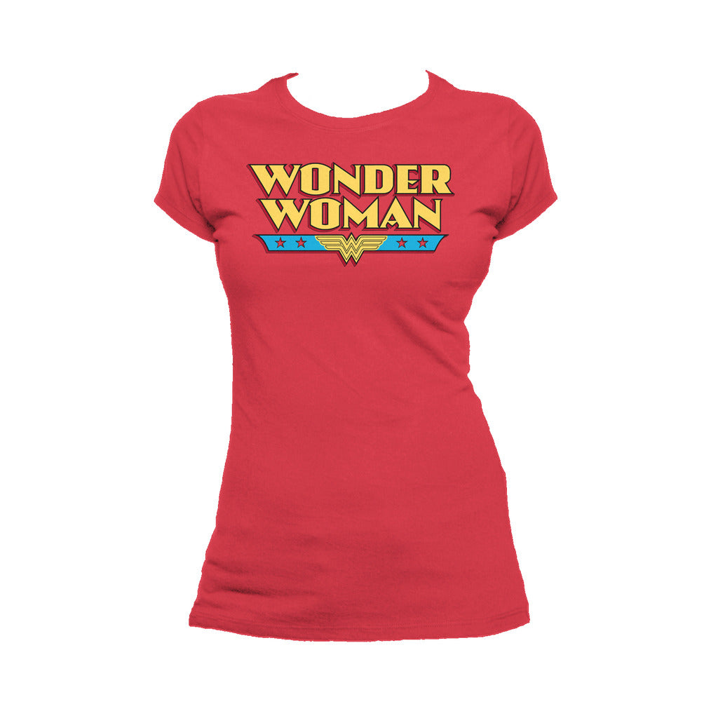 DC Comics Wonder Woman Logo Classic 02 Official Women's T-shirt ()