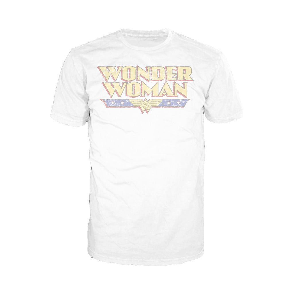 DC Comics Wonder Woman Logo Vintage Official Men's T-shirt ()