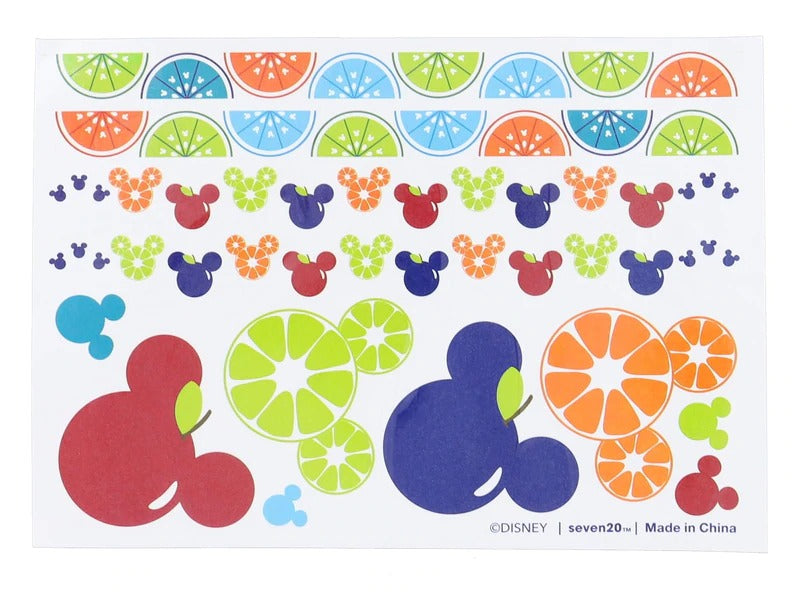 Disney Mickey Mouse Fruit Temporary Tattoos 48 Count