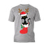 Christmas Cat Lover Santa Hat Stocking Vintage Fun Sweet Lol Men's T-Shirt