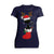 Christmas Cat Lover Santa Hat Stocking Vintage Fun Sweet Lol Women's T-Shirt