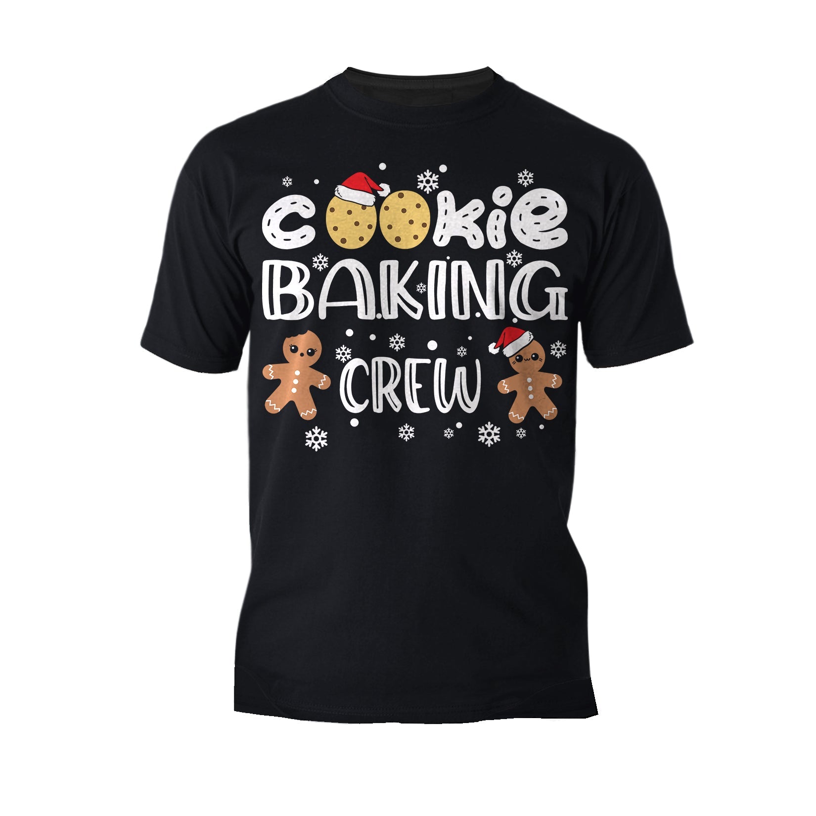 Christmas Cookie Baking Crew Gingerbread Men Matching Family Men's T-Shirt