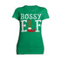 Christmas Elf Squad Bossy Meme Funny Cute Matching Family Women's T-Shirt