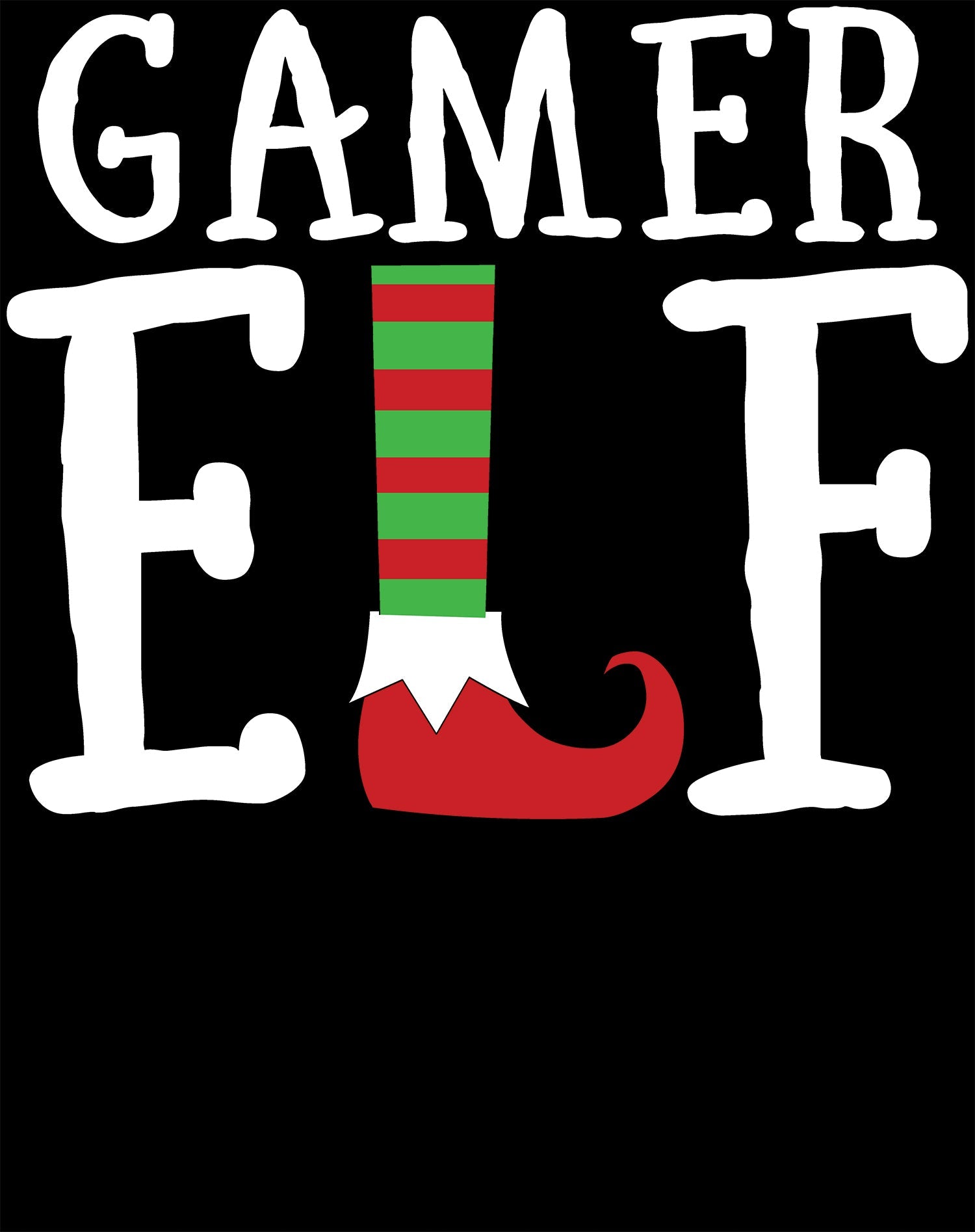 Christmas Elf Squad Gamer Meme Cute Funny Matching Family Men's T-Shirt