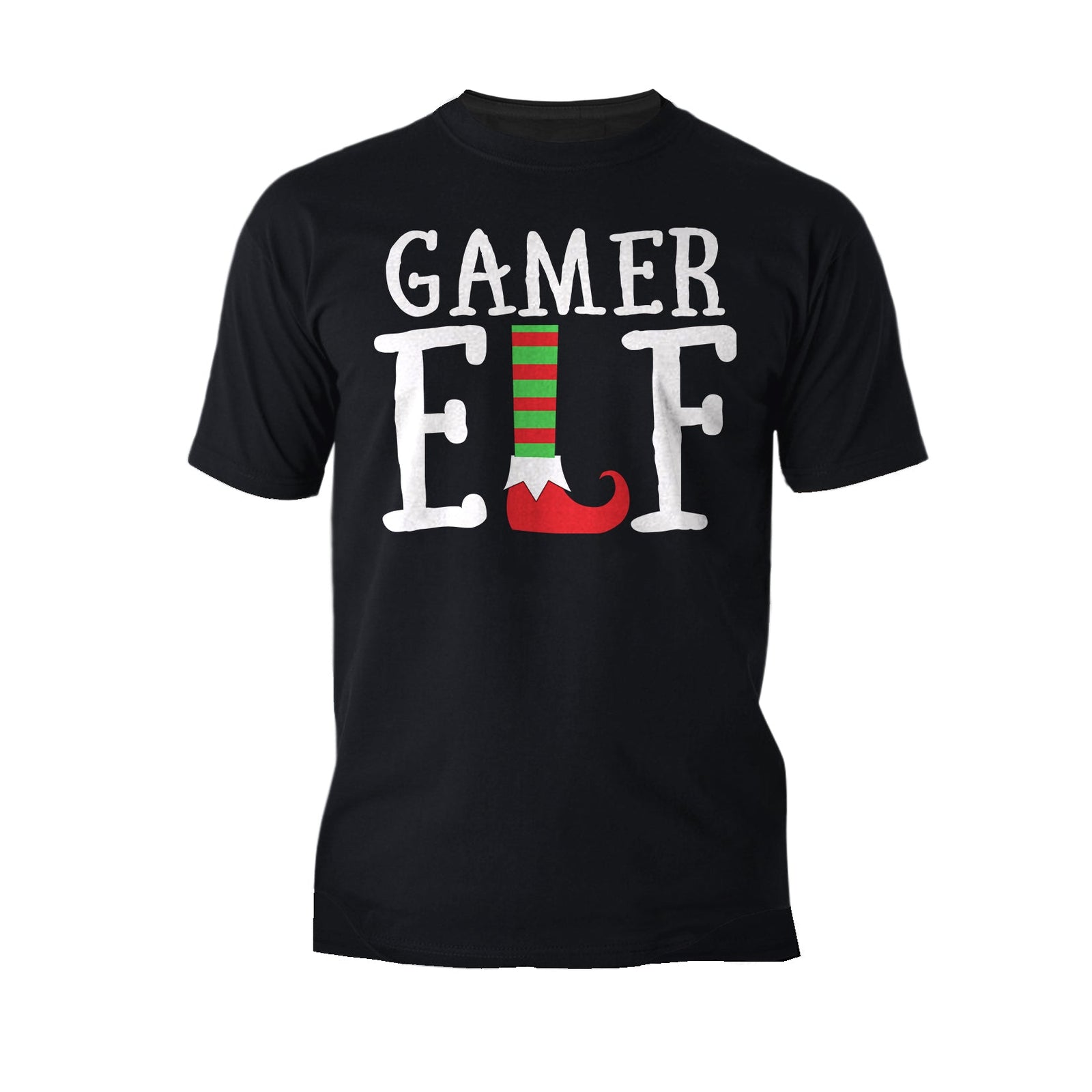 Christmas Elf Squad Gamer Meme Cute Funny Matching Family Men's T-Shirt