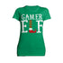 Christmas Elf Squad Gamer Meme Cute Funny Matching Family Women's T-Shirt
