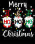 Christmas Elfs Meme Merry Ho Ho Ho Funny Cute Xmas Family Women's T-Shirt