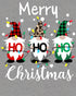Christmas Elfs Meme Merry Ho Ho Ho Funny Cute Xmas Family Women's T-Shirt
