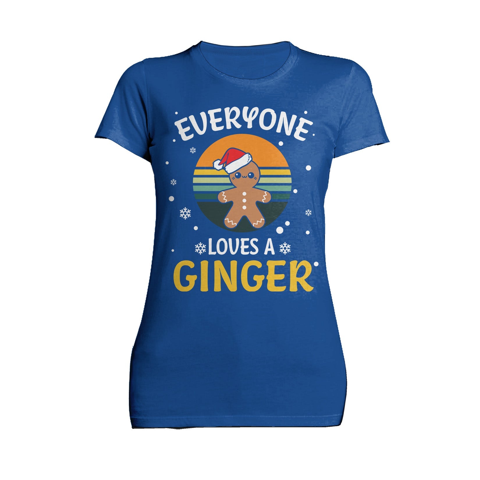 Christmas Ginger Everyone Loves Meme Fun Gingerbread Man Lol Women's T-Shirt