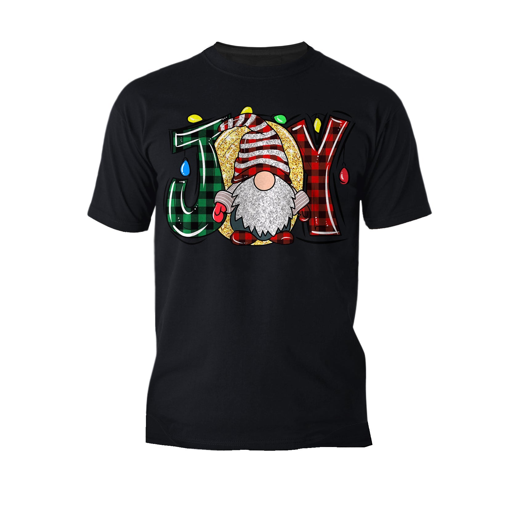 Christmas Gnome Joy Sparkle Meme Traditional Xmas Family Fun Men's T-Shirt