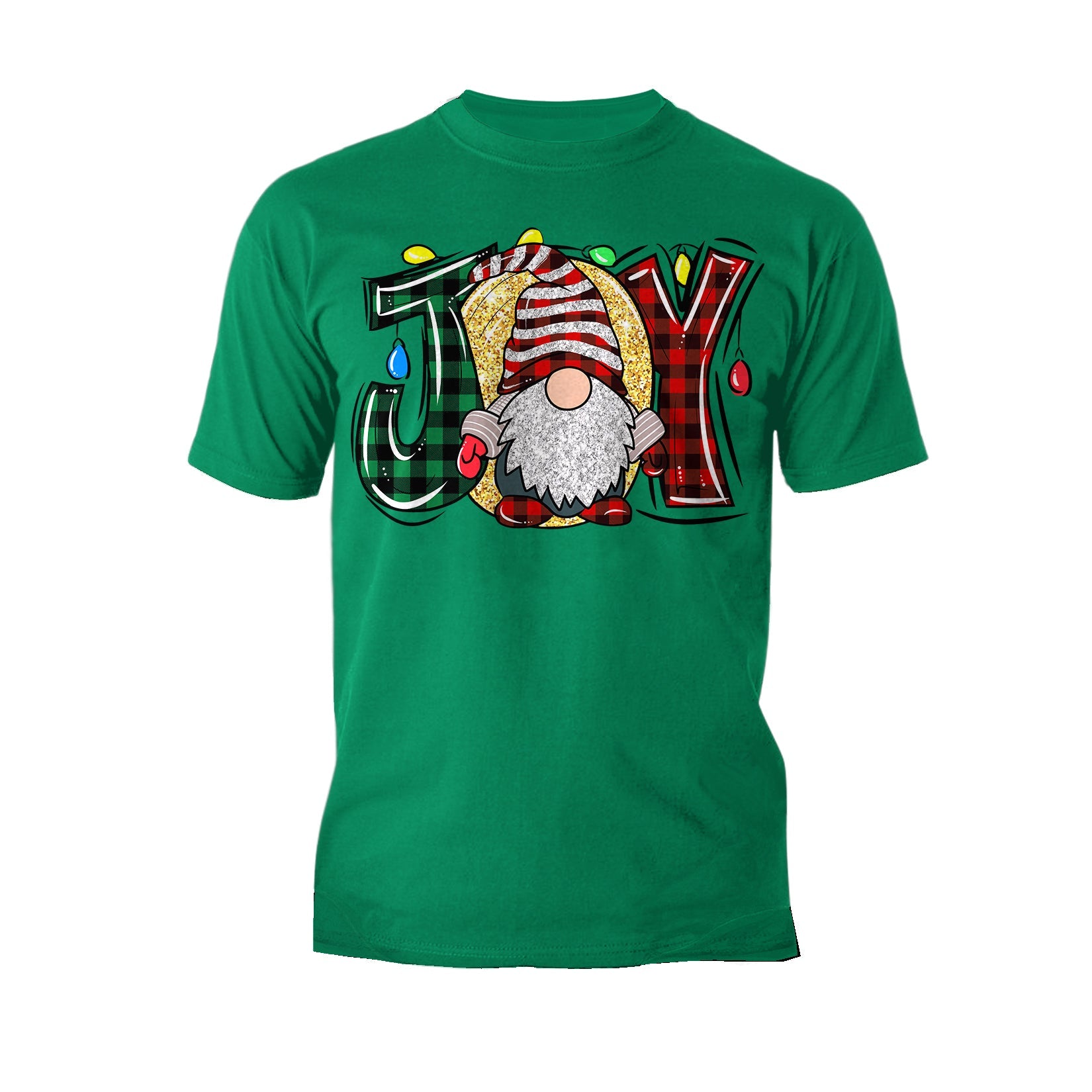 Christmas Gnome Joy Sparkle Meme Traditional Xmas Family Fun Men's T-Shirt