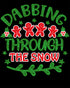 Christmas Meme Dabbing Gingerbread Men Snow Lol Xmas Sparkle Men's T-Shirt