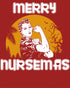 Christmas Nurse Merry Nursemas Meme Girl Power Empowerment Women's T-Shirt