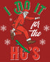 Christmas Santa I Do It For The Ho's Meme Funny Dad Joke Lol Men's T-Shirt
