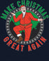 Christmas Santa Make Xmas Great Again Meme Dad Joke Fun Lol Women's T-Shirt