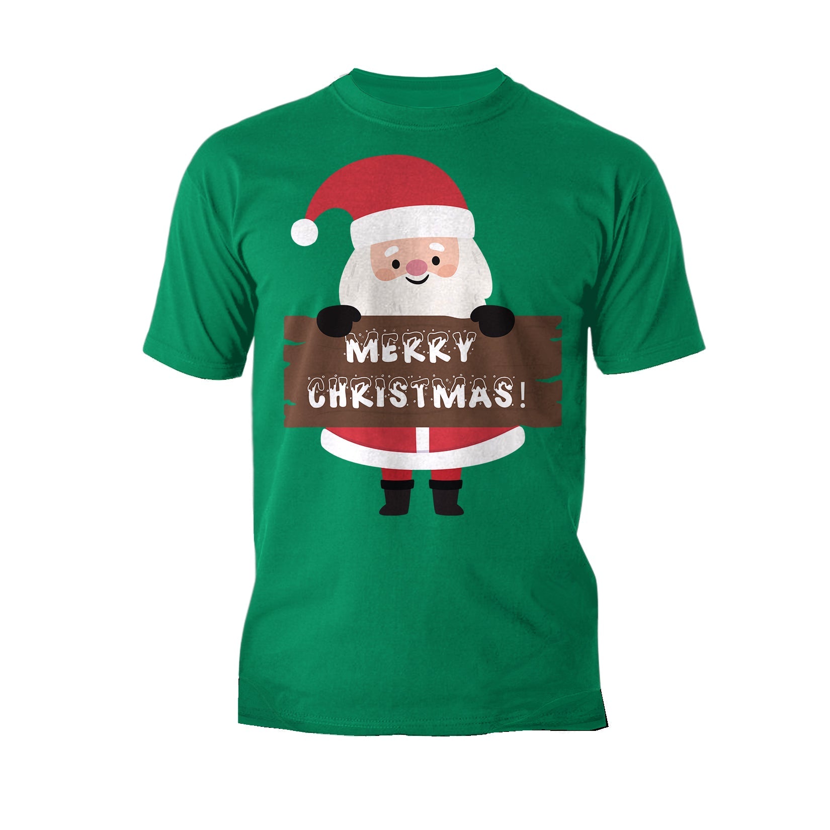 Christmas Santa Merry Xmas Joy Cute Fun Matching Family Men's T-Shirt