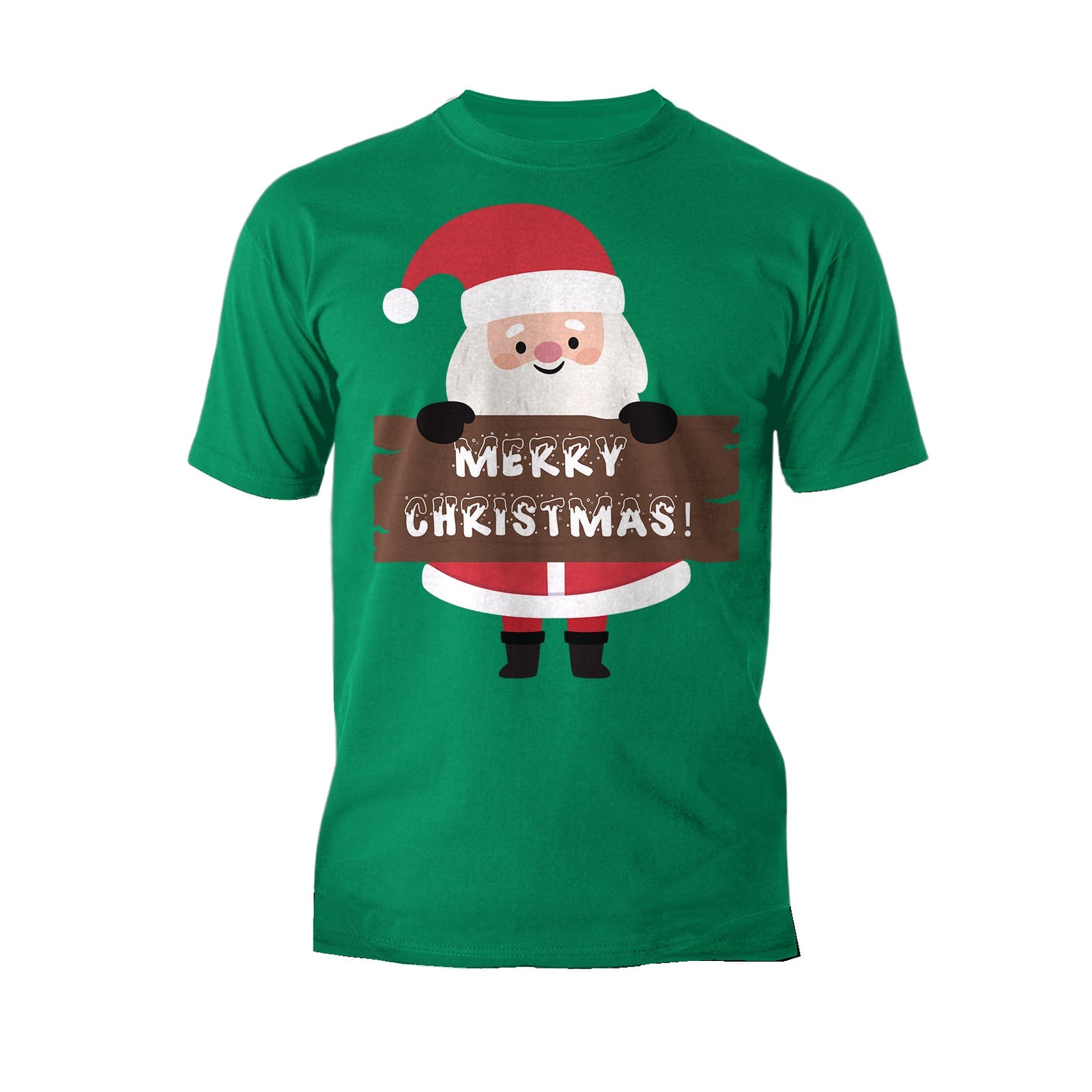 Christmas Santa Merry Xmas Joy Cute Fun Matching Family Men's T-Shirt
