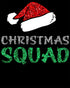 Christmas Squad Santa Hat Cute Xmas Sparkle Matching Family Unisex Sweatshirt