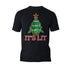 Christmas Tree Its Lit Meme Xmas Sparkle Star Fun Cute Cool Men's T-Shirt