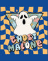 Halloween Cute Ghost Malone Parody Post Cool Hip Hop Joke Official Women's T-shirt