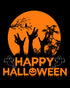Halloween Cute Happy Pumpkin Ghost Meme Zombie Cat Official Youth T-shirt