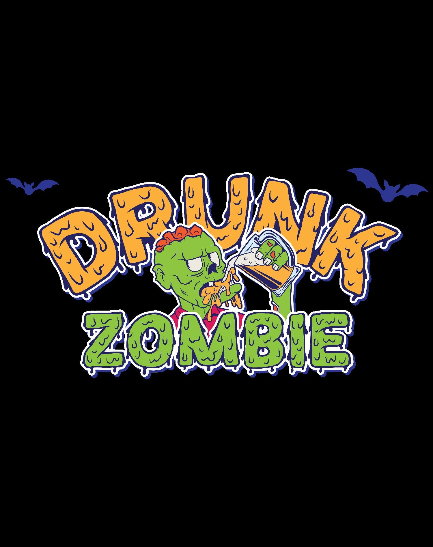 Halloween Horror Drunk Zombie Beer Booze Funny Comic Gag Official Women's T-shirt