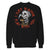 Halloween Horror Grim Reaper Want To Play Scary Retro 80s Dark Unisex Sweatshirt