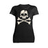 Halloween Horror Pirate Skull And Crossbones Edgy Cool Scary Official Women's T-shirt