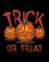 Halloween Horror Trick Or Treat PUMpkin Stencil Retro 80s Official Youth T-shirt