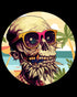 Halloween Horror Zombie Monster Cool Festival Beach Party Official Men's T-shirt
