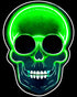 Halloween Horror Zombie Monster Skull Festival Techno Party Official Women's T-shirt